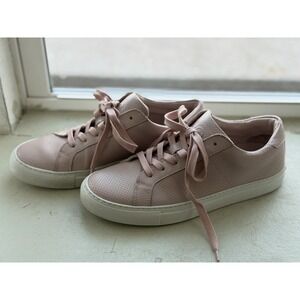 Greats Women's Sneaker 8.5 Pink Blush Leather Made In Italy